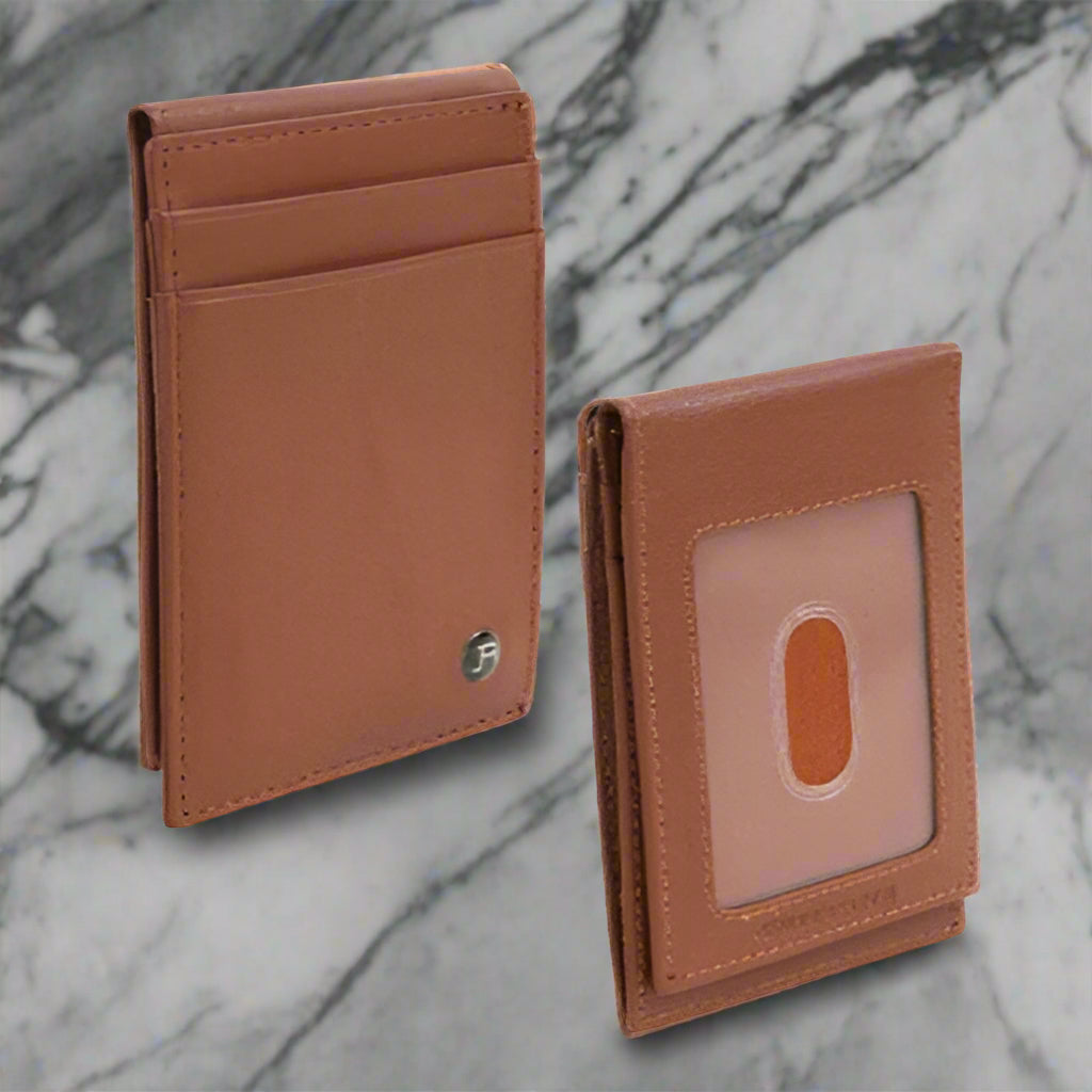 Jack Abrahams Genuine Leather RFID Wallets/Card Cases