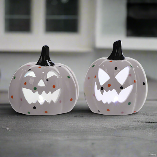 Ceramic Confetti Pumpkins