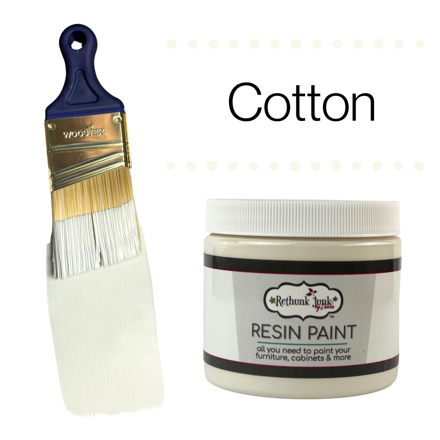 Rethunk Junk Resin Paint in Cotton