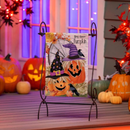 Evergreen Garden Flag - Fall & Halloween
