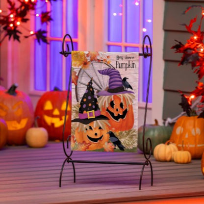 Evergreen Garden Flag - Fall & Halloween