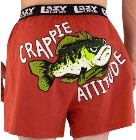 LazyOne Boxers - Crappie Attitude