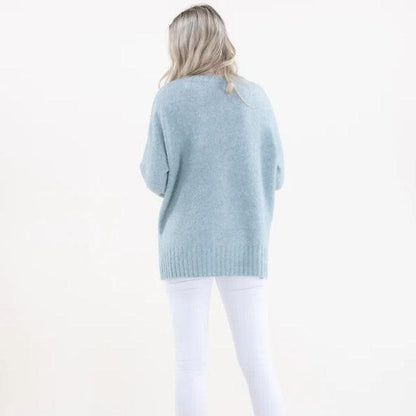 Mint Crew Neck Sweater