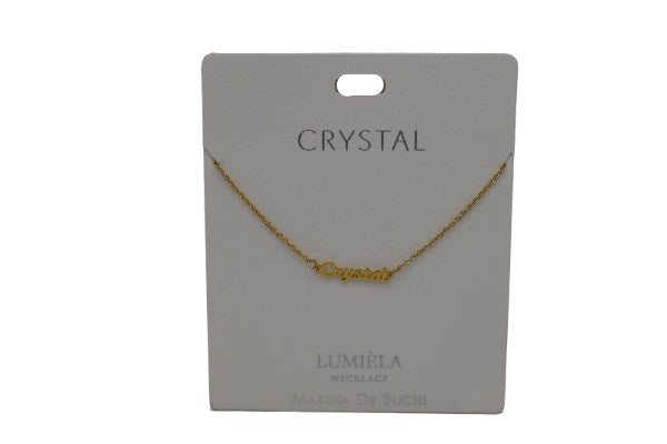 Mulberry Studios Personalized Name Necklaces - A through L