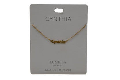 Mulberry Studios Personalized Name Necklaces - A through L