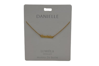 Mulberry Studios Personalized Name Necklaces - A through L