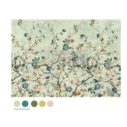 Decoupage Fiber - Blossom Perch