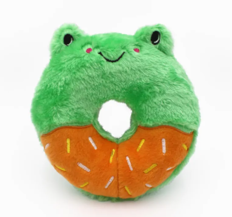 Donutz Buddies Dog Toy - Frog