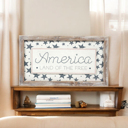 Double Sided Summer Sign - Summer/America