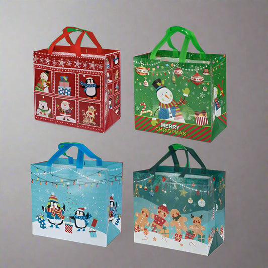 Eco-Friendly Reusable Christmas Tote Bag