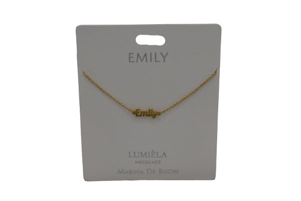 Mulberry Studios Personalized Name Necklaces - A through L
