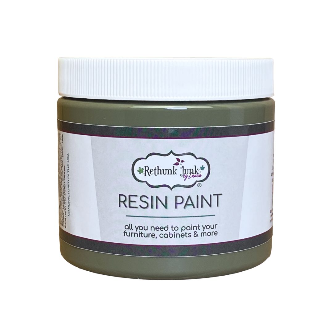 Rethunk Junk Resin Paint in English Moss