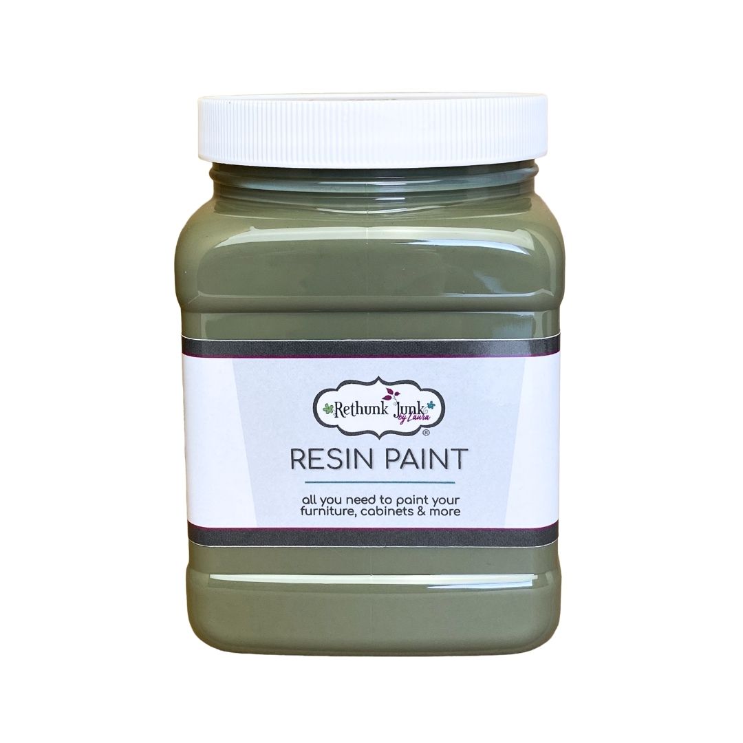 Rethunk Junk Resin Paint in English Moss