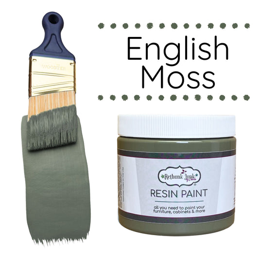 Rethunk Junk Resin Paint in English Moss