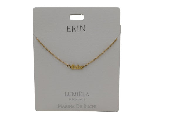 Mulberry Studios Personalized Name Necklaces - A through L