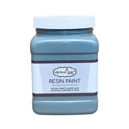 Rethunk Junk Resin Paint in Estate Blue