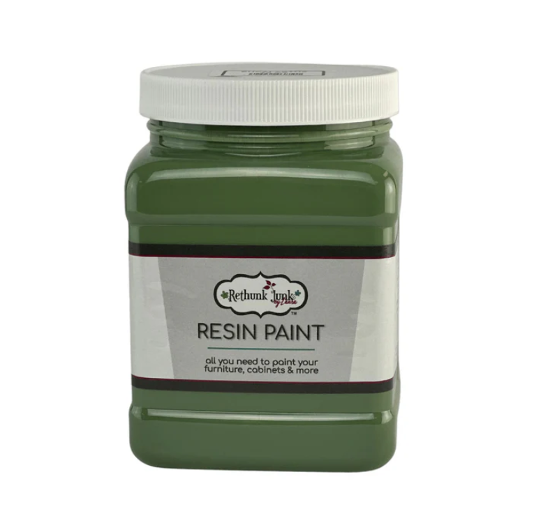 Rethunk Junk Resin Paint in Eucalyptus