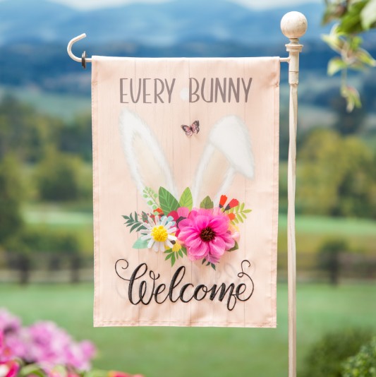 Evergreen Garden Flag - Spring & Easter