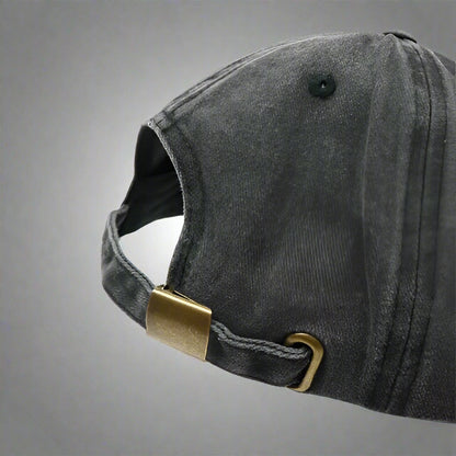 Faith Embroidered Washed Baseball Cap