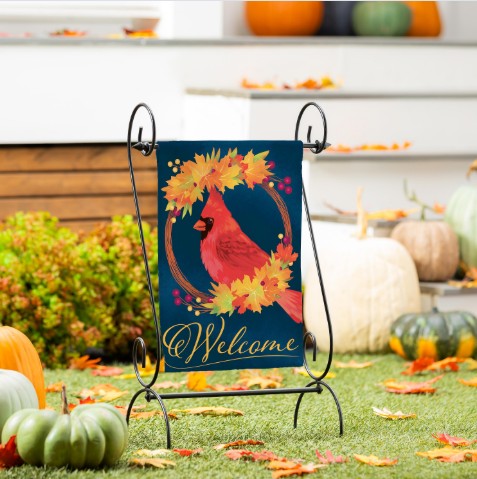 Evergreen Garden Flag - Fall & Halloween