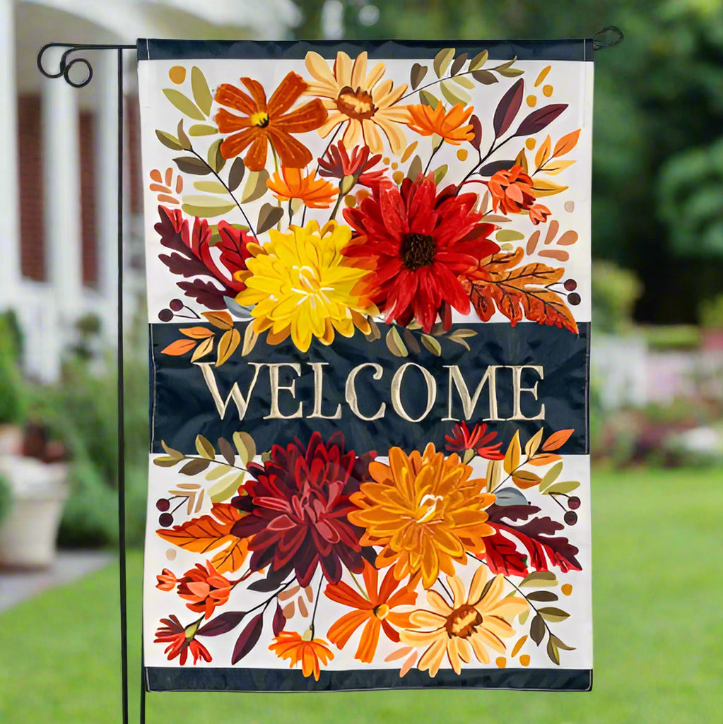 Evergreen Garden Flag - Fall & Halloween