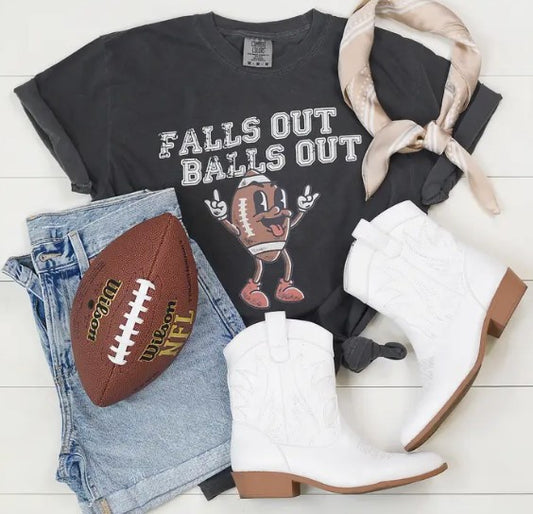 Falls Out Balls Out Graphic Tee