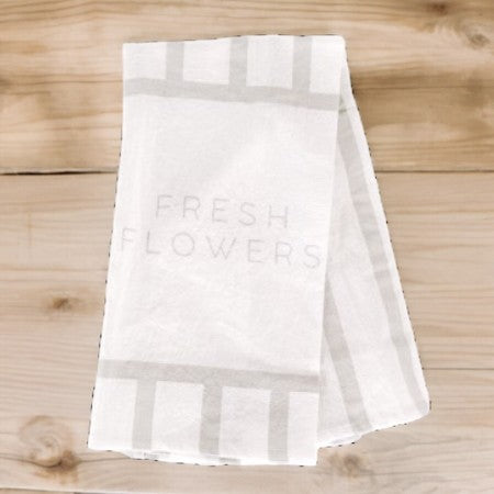 Fresh Flowers Dish Towel
