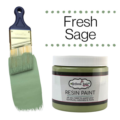 Rethunk Junk Resin Paint in Fresh Sage
