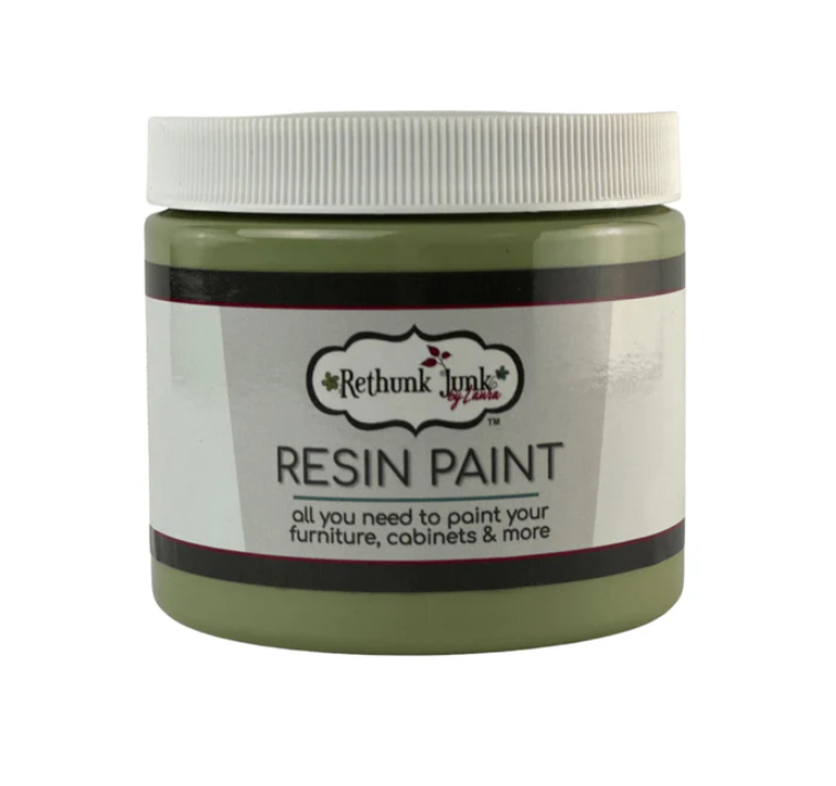 Rethunk Junk Resin Paint in Fresh Sage