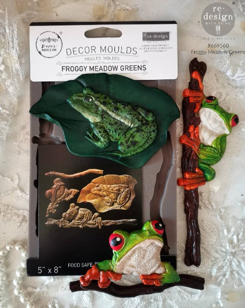 Decor Moulds® - Froggy Meadow Greens