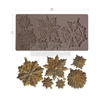 Decor Moulds® - Frosted Snowflake Wonders
