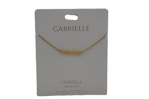 Mulberry Studios Personalized Name Necklaces - A through L