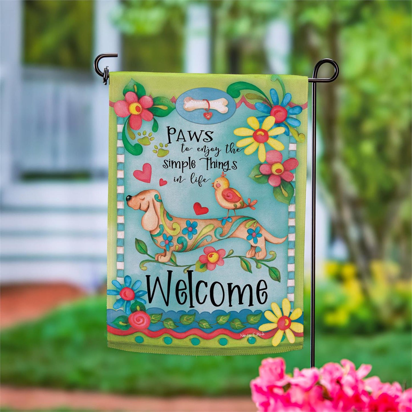 Evergreen Garden Flag - Pet Collection