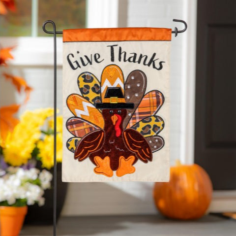 Evergreen Garden Flag - Fall & Halloween