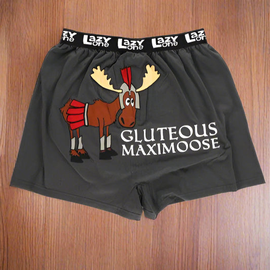 LazyOne Boxers - Gluteous Maximoose