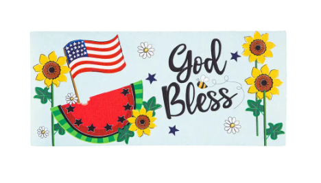 Evergreen Sassafras Switch Mat - Summer & Patriotic