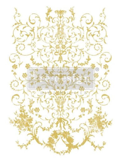Decor Transfer® by Kacha in Gold Foil - Manor Swirls