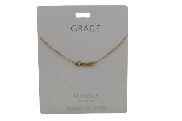Mulberry Studios Personalized Name Necklaces - A through L