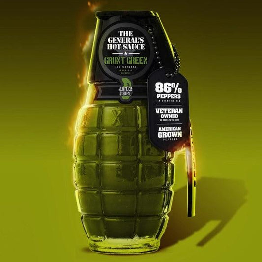 The General's Hot Sauce - Grunt Green - Mild