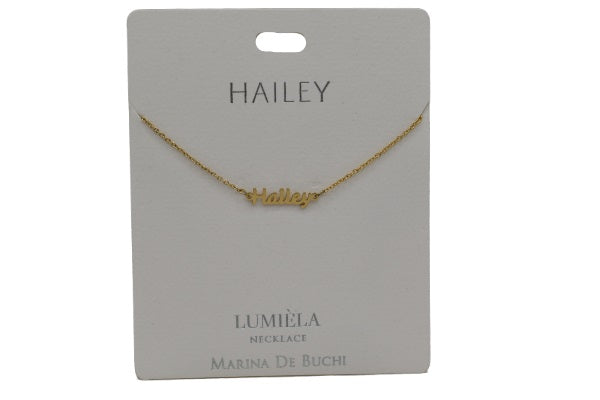 Mulberry Studios Personalized Name Necklaces - A through L