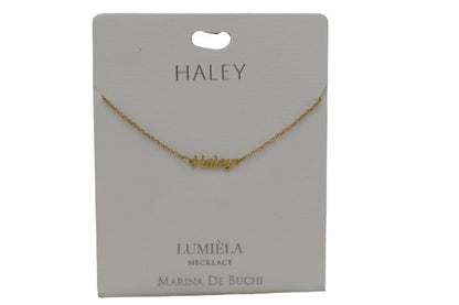 Mulberry Studios Personalized Name Necklaces - A through L