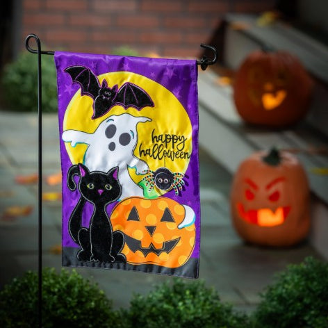 Evergreen Garden Flag - Fall & Halloween