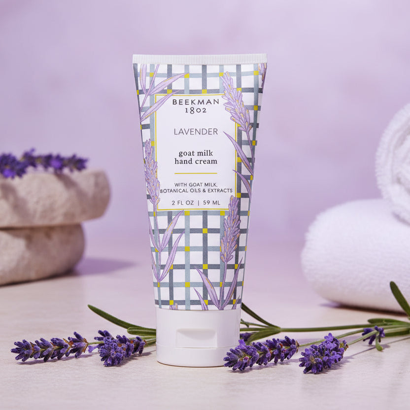 Beekman 1802 lavender goat milk hand cream 