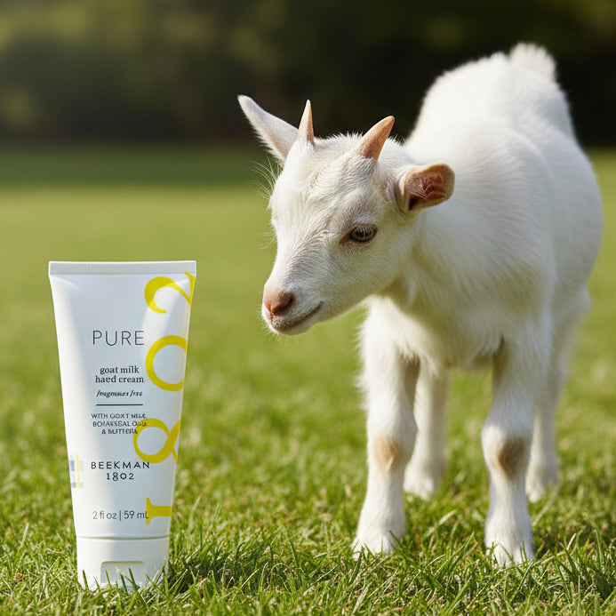Tube of Pure goat milk hand cream