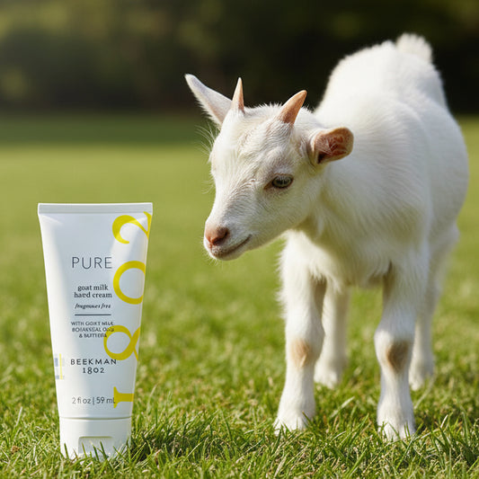 Tube of Pure goat milk hand cream