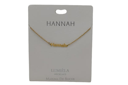 Mulberry Studios Personalized Name Necklaces - A through L