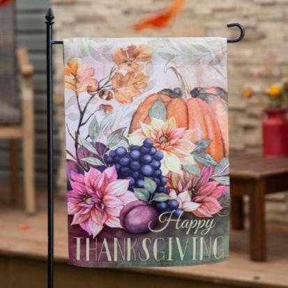 Evergreen Garden Flag - Fall & Halloween