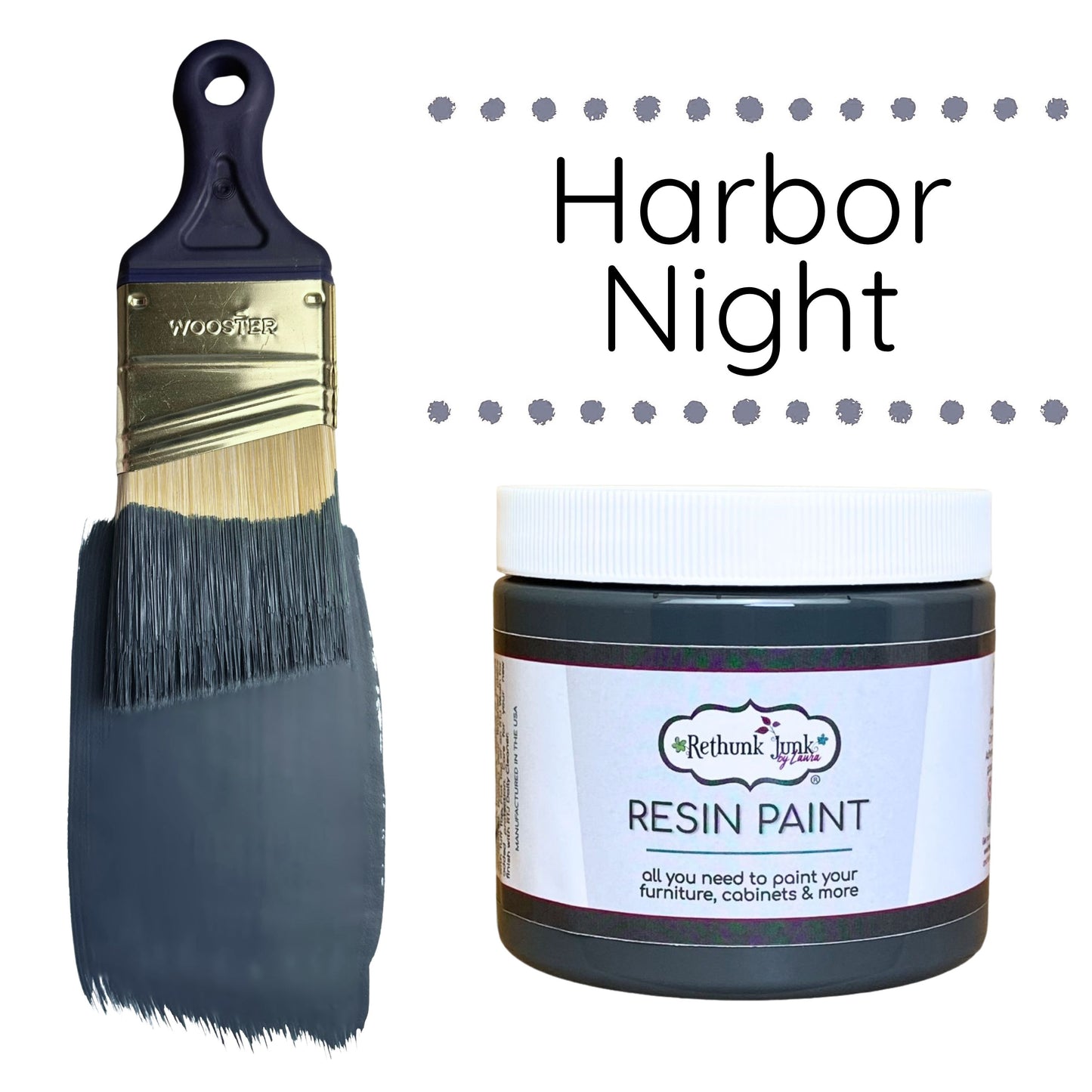 Rethunk Junk Resin Paint in Harbor Night