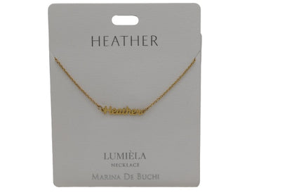 Mulberry Studios Personalized Name Necklaces - A through L