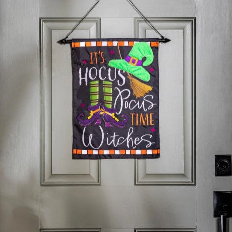 Evergreen Garden Flag - Fall & Halloween